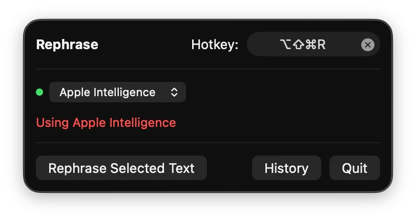 AI Rephrase